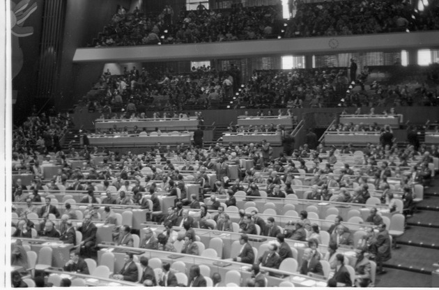 Cuba's President, Osvaldo Dorticos Torrado, addresses the United Nations General Assembly